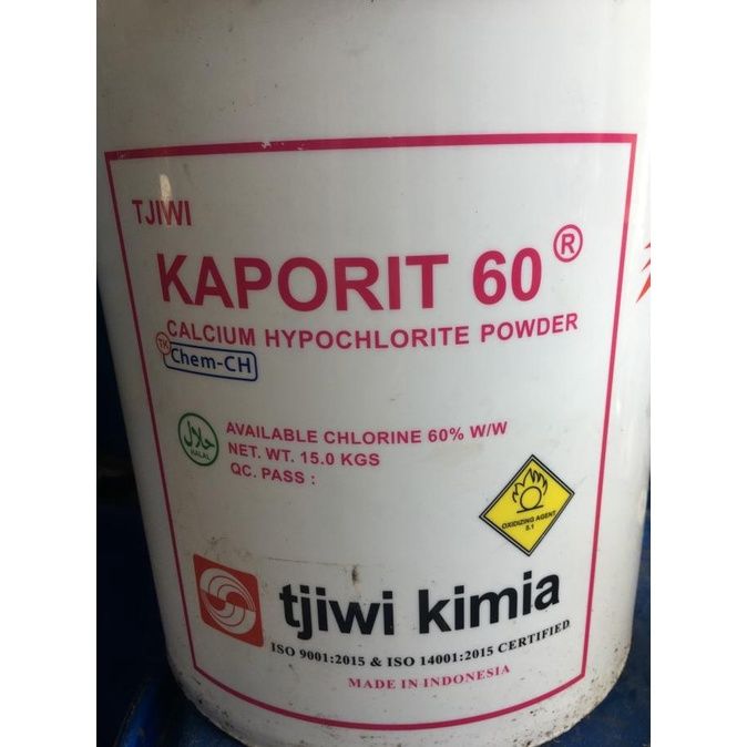 Kaporit 60% - Pembersih Air Kolam Renang